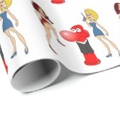 Johnny Condom volledig geladen Cadeaupapier (Rol Hoek)