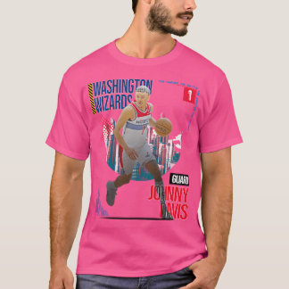 Johnny Davis Basketball Art Wizards 2 T-shirt