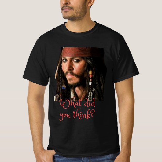 Johnny Depp t-shirt (Voorkant)