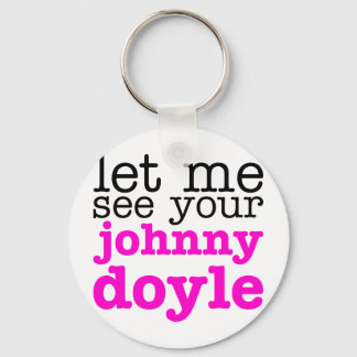 Johnny Doyle Pink Sleutelhanger