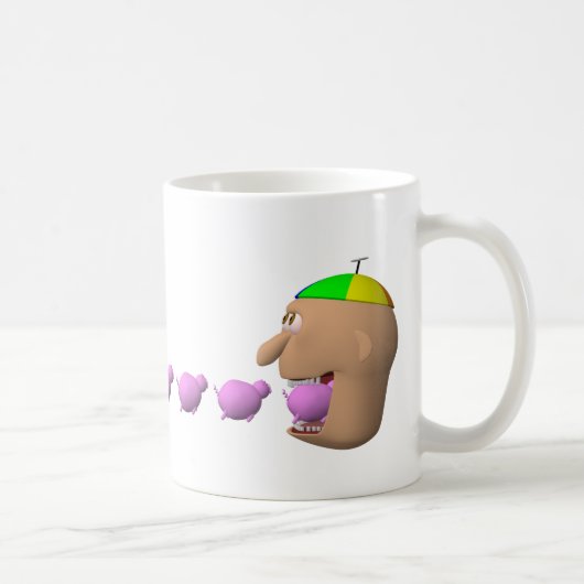 Johnny Eating Pigs Mok (Rechts)