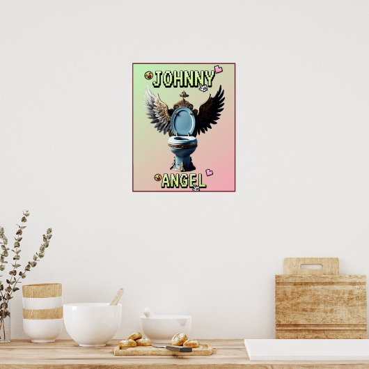 JOHNNY ENGEL POSTER (Keuken)