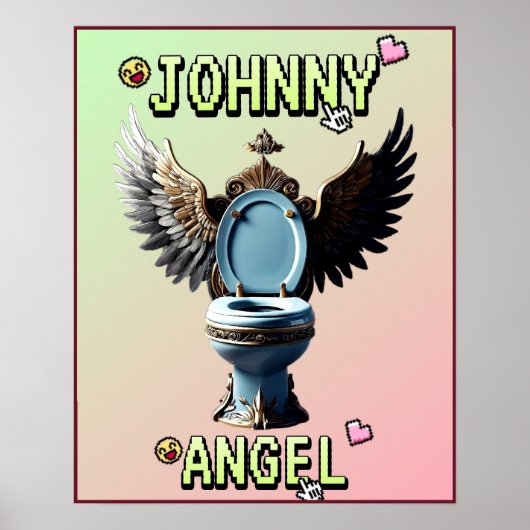 JOHNNY ENGEL POSTER (Voorkant)