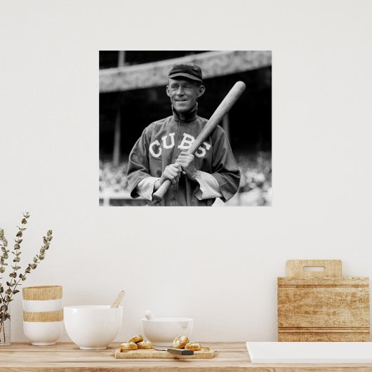 Johnny Evers, Chicago, 1913 Poster (Keuken)