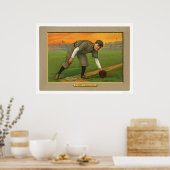 Johnny Evers Cubs Baseball 1911 Poster (Keuken)