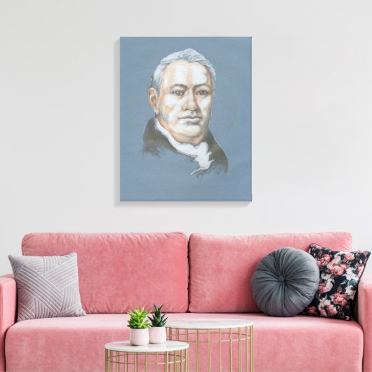 Johnny F Canvas Afdruk (Insitu (Woonkamer))