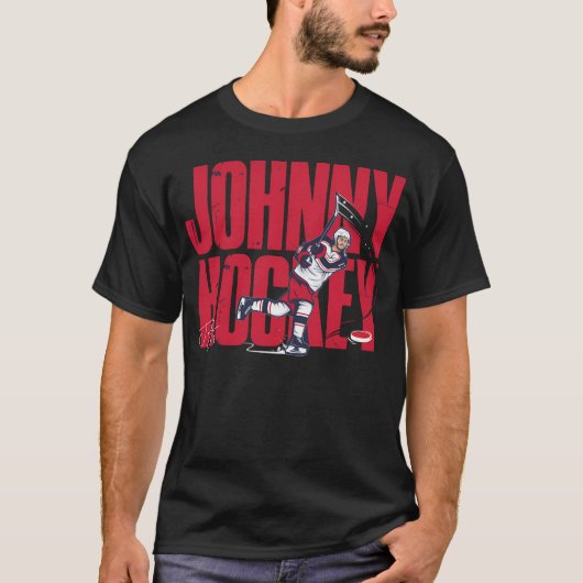 Johnny Gaudreau T-shirt (Voorkant)