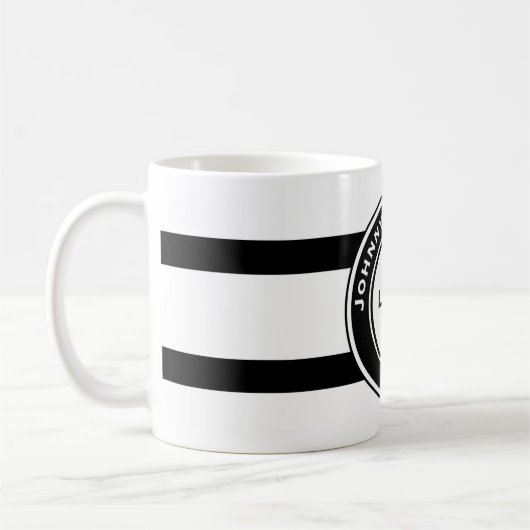 Johnny H. Bolder 11 oz. Mok keramische koffie (Links)