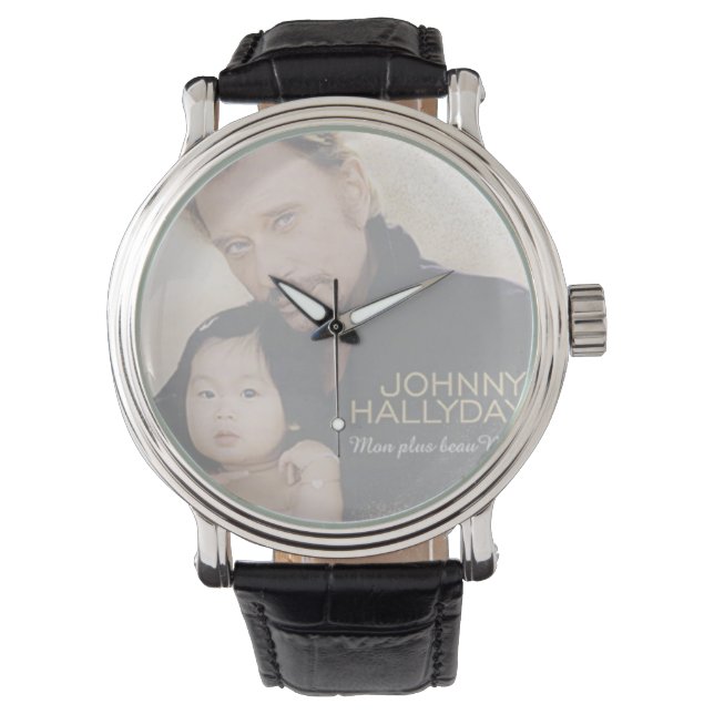Johnny Hallyday Horloge (Voorkant)