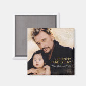 Johnny Hallyday Magneet (Voorkant / Achterkant)