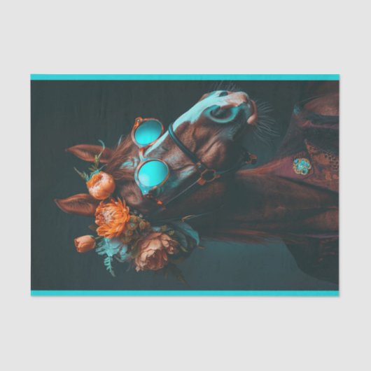 Johnny het Paard Tissuepapier (Voorkant)