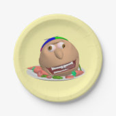 Johnny Hoofd op een Bord op een Bord (Voorkant)