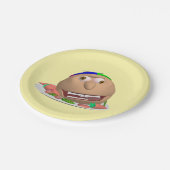 Johnny Hoofd op een Bord op een Bord (Gekanteld)