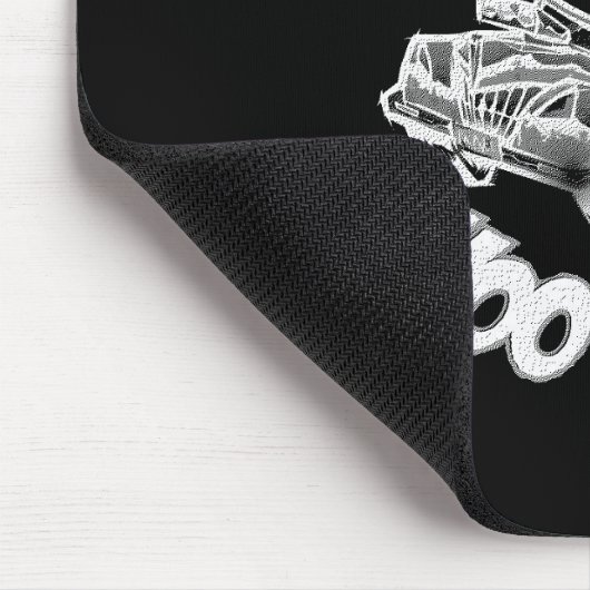 JOHNNY HOOTROCK mousepad Muismat (Hoek)