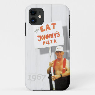 Johnny is in een Barrel Case-Mate iPhone Case