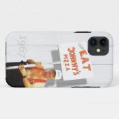 Johnny is in een Barrel Case-Mate iPhone Case (Achterkant (horizontaal))