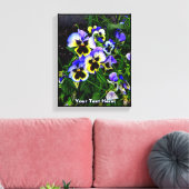 Johnny Jump Up Canvas Print (Insitu (Woonkamer))