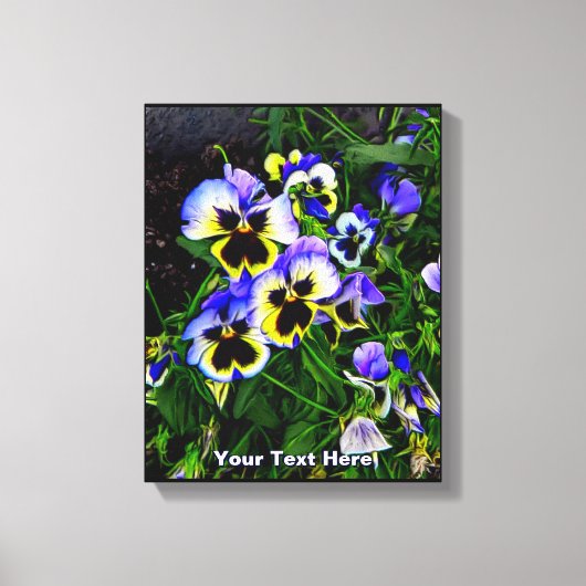 Johnny Jump Up Canvas Print (Voorkant)