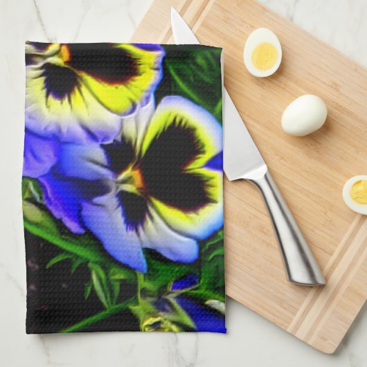 Johnny Jump Up Theedoek (Quarter Fold)