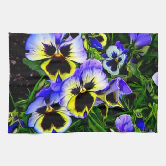 Johnny Jump Up Theedoek (Horizontaal)