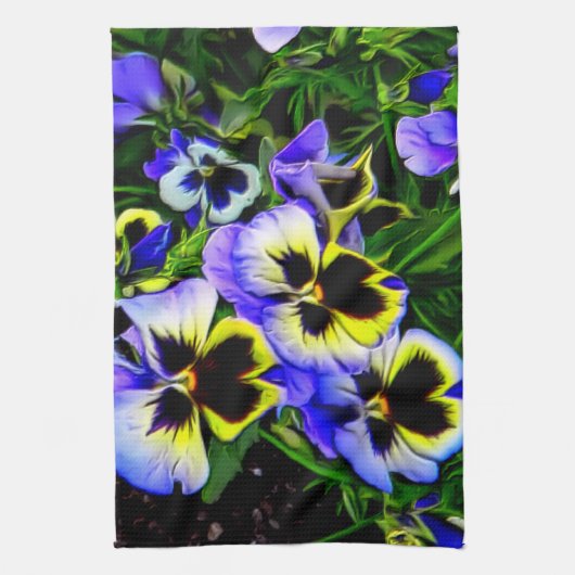 Johnny Jump Up Theedoek (Verticaal)