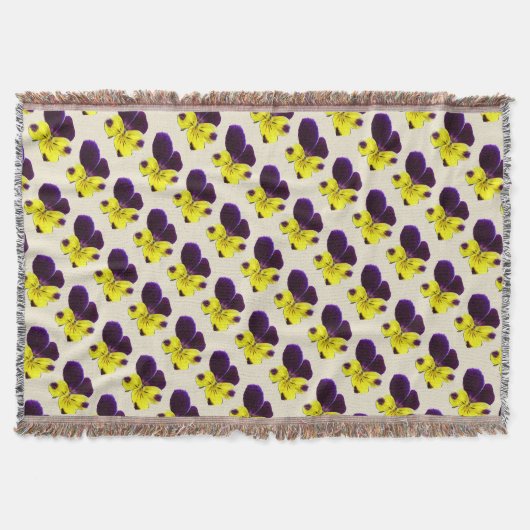 Johnny Jump Up Throw Blanket Deken (Voorkant)