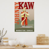 Johnny Kaw Poster (Keuken)