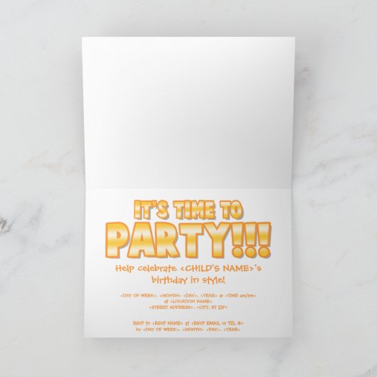 Johnny Nutshell | de Uitnodiging van de Partij van (Binnen)