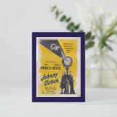 Johnny O'Clock - Monochrome Poster Briefkaart (Staand voorkant)