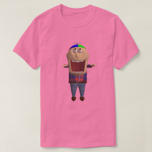 Johnny Open Mond Shirt