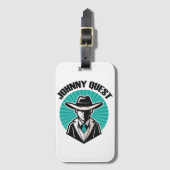 Johnny Quest Bagagelabel (Voorkant (verticaal))