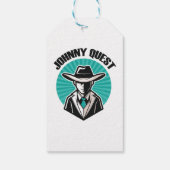 Johnny Quest Cadeaulabel (Achterkant)