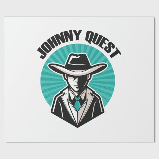 Johnny Quest Cadeaupapier (Vlak)