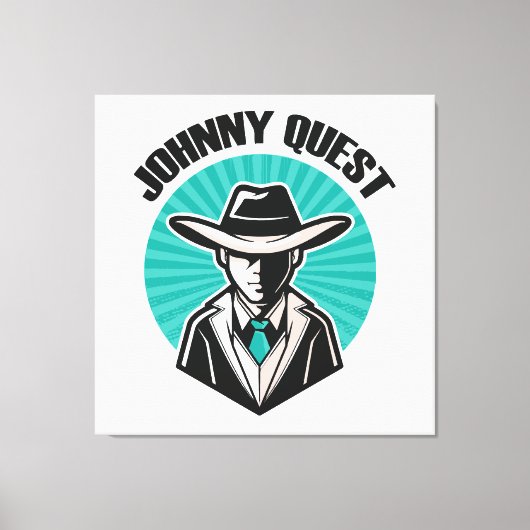 Johnny Quest Canvas Afdruk (Voorkant)