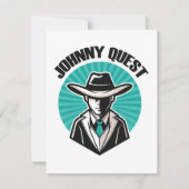 Johnny Quest Feestdagenkaart (Voorkant)