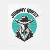 Johnny Quest Fleece Deken (Voorkant)