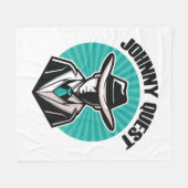 Johnny Quest Fleece Deken (Voorkant (Horizontaal))