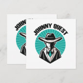 Johnny Quest Kaart (Voorkant / Achterkant)