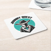 Johnny Quest Kartonnen Onderzetters (Schuin)