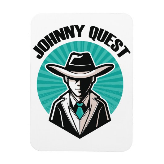 Johnny Quest Magneet (Verticaal)