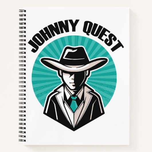 Johnny Quest Notitieboek (Voorkant)