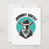 Johnny Quest Notitiekaartje (Voorkant)