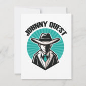 Johnny Quest Notitiekaartje (Achterkant)