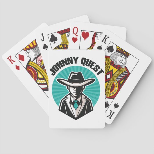 Johnny Quest Pokerkaarten (Achterkant)