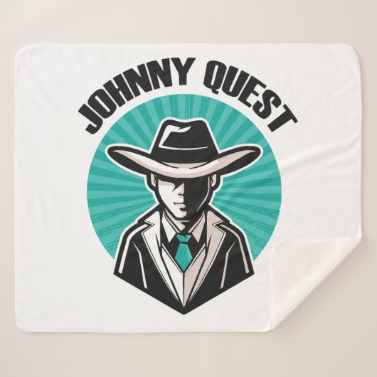 Johnny Quest Sherpa Deken (Voorkant (horizontaal))