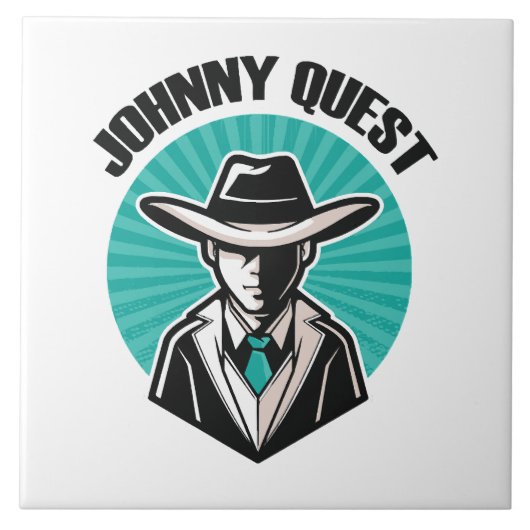 Johnny Quest Tegeltje (Voorkant)