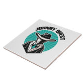 Johnny Quest Tegeltje (Zijkant)