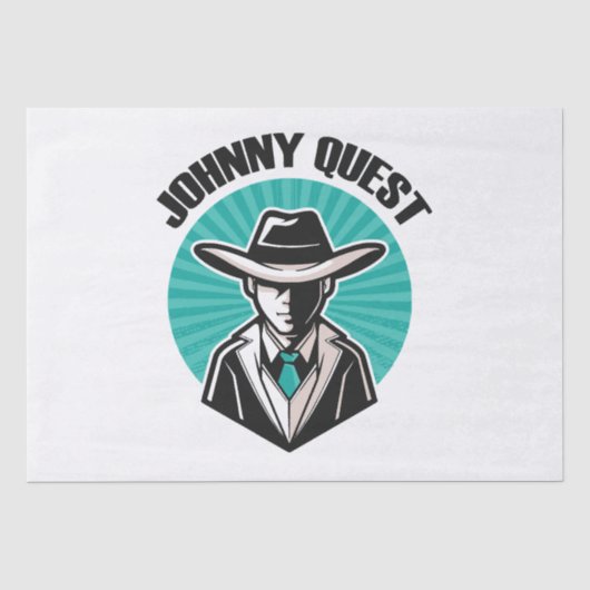 Johnny Quest Tissuepapier (Voorkant)