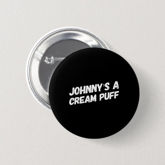 Johnny Ronde Button 5,7 Cm (Voorkant /achterkant)