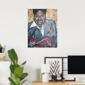 johnny shines 1 poster (Thuiskantoor)